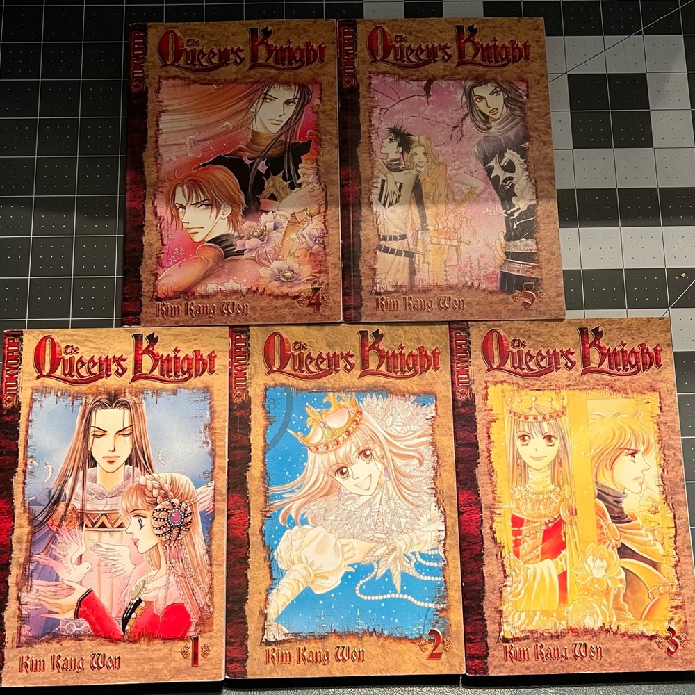 The Queen's Knight Volumes 1-5 manga in English